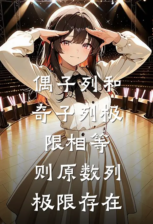 偶子列和奇子列极限相等,则原数列极限存在